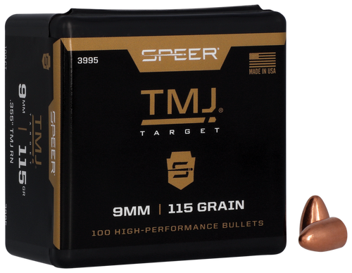 Speer 3995 TMJ  9mm 115gr Total Metal Jacket 100 Per Box/5 Case