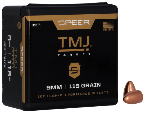 Speer 3995 TMJ  9mm 115gr Total Metal Jacket 100 Per Box/5 Case