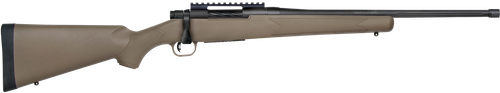 Mossberg 28263 Patriot Predator Full Size 400 Legend 4+1 20" Matte Blued Threaded Barrel, Matte Blued Picatinny Rail Receiver, Fixed Flat Dark Earth Synthetic Stock
