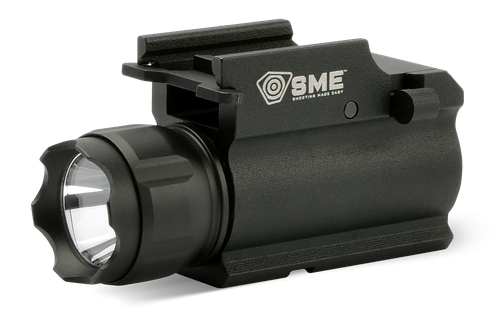 SME SMEWL Rail Mounted Pistol Weapon Light  Black 250 Lumens White Cree LED