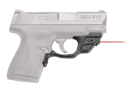 Crimson Trace 0135601 Laserguard  S&W M&P Shield/Shield M2.0, Red Laser Black Polymer