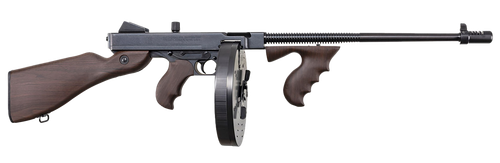Auto-Ordnance T5P100D 1927A-1 Lightweight Deluxe .45 Cal 100+1 Fixed Walnut Wood Stock, Walnut Grip