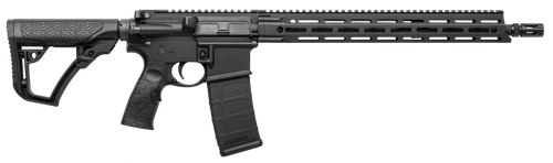 Daniel Defense 0212802081047 DDM4 V7 5.56x45mm NATO 30+1 16" Threaded Barrel w/Flash Suppressor, Black Hard Coat Anodized Receiver, 6 Position Stock w/SoftTouch Overmolding
