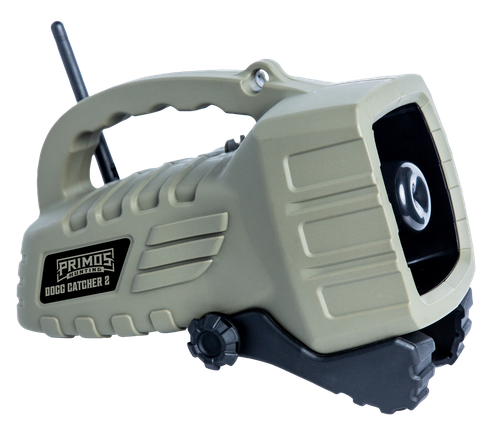 Primos 3851 Dog Catcher 2  Electronic Call Multiple Sounds Attracts Predator Attracts Multiple Features Integrated Remote Green