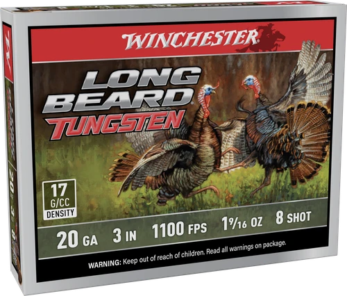 WIN LBT2038  20G 3"  #8 LONGBEARD TS17 1-9/16 5/10
