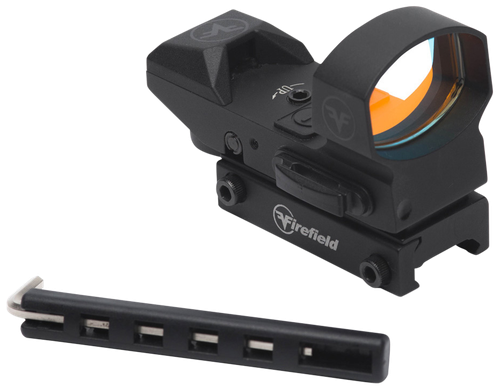 Firefield FF26022 Impact Reflex Matte Black 1x33mm, 3 MOA/5 MOA Illuminated Red Dot Reticle, Picatinny/Weaver Mount