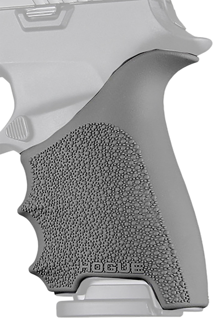 Hogue 17612 Grip Sleeve Handall Beavertail Slate Gray Rubber Fits Sig Sauer P320 Compact