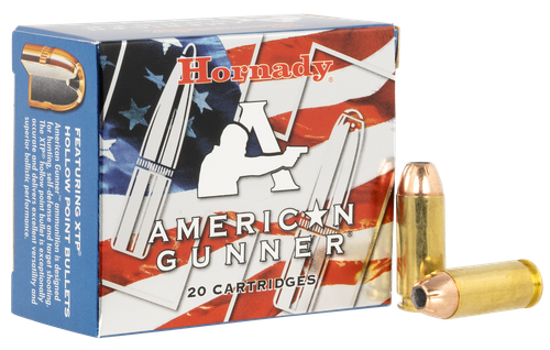 Hornady 91224 American Gunner  10mm 155gr Hornady XTP Hollow Point 20 Per Box/10 Case