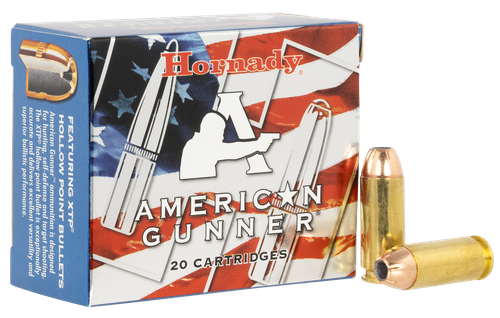 Hornady 91224 American Gunner  10mm 155gr Hornady XTP Hollow Point 20 Per Box/10 Case