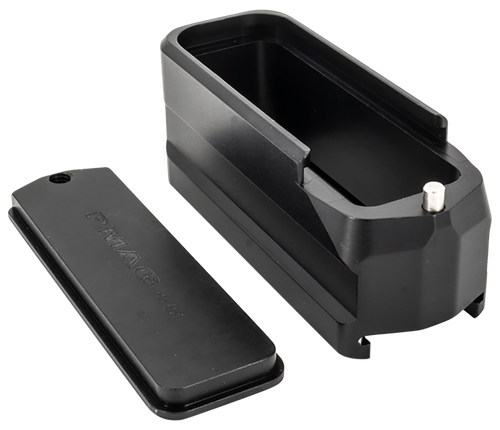 Shield Arms SAMEPMAG5BLK Magazine Extension  5rd Compatible w/ Magpul PMAG Gen M3 Black Anodized Aluminum