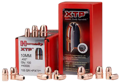Hornady 44050 XTP  44 Cal .430 180 gr Hollow Point 100 Per Box/ 15 Case