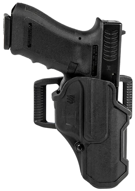 Blackhawk 410703BKR T-Series L2C Non-Light Bearing OWB Black Polymer Belt Slide Fits Colt 1911 w/wo Rail Right Hand