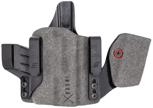 Safariland INCOG0465A0CX261MC Incog X  IWB Gray Cordura w/Mag Caddy, Fits Sig P365/X/XL Belt Clip Mount, Right Hand