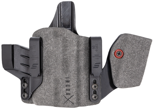 Safariland INCOG0465A0CX261MC Incog X  IWB Gray Cordura w/Mag Caddy, Fits Sig P365/X/XL Belt Clip Mount, Right Hand