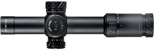 Meprolight USA 901245701 MVO  Matte Black Anodized 1-8x28mm 34mm Tube, Illuminated M1 MRAD Etched Green/Red Reticle