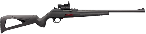 Winchester Repeating Arms 521104102 Wildcat Combo Full Size 22 LR 10+1 18" Matte Blued Sporter Barrel, Picatinny Rail Matte Black Polymer Receiver, Gray Synthetic Stock, Reflex Red Dot, Ambidextrous
