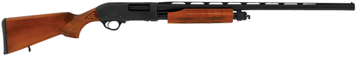 Hatsan USA HEWS202805W2 Escort WS  Full Size 20 Gauge Pump 3" 4+1 28" Black Chrome Vent Rib Barrel, Black Anodized Grooved Aluminum Receiver, Adjustable Turkish Walnut Stock