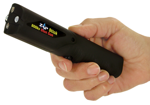 Zap ZAPSTK800FB Zap Stick Stun Gun Close Contact Black Plastic