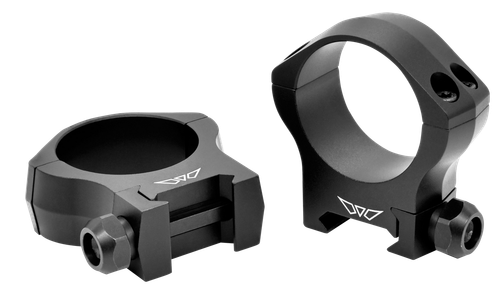 Warne 7221M Scope Rings Mountain Tech Matte Black 34mm Medium 0 MOA
