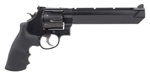 Smith & Wesson 170323 Performance Center 629 Stealth Hunter 44 Rem Mag 6rd 7.50" Matte Black Stainless Steel Black Polymer Grip