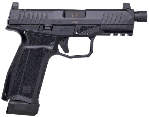AREX 815537024913 Delta X Gen2 Tactical 9mm Luger 17+1 Threaded Barrel Optic Cut/Serrated Slide