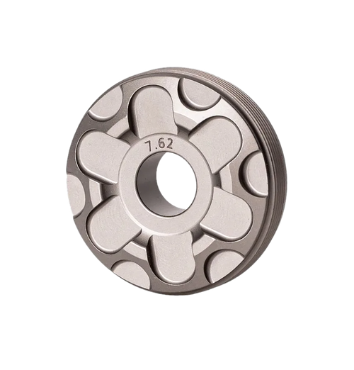 RUGGED SUPPRESSOR FC005 TI Front Cap  7.62mm Titanium/Teflon
