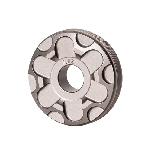 RUGGED SUPPRESSOR FC005 TI Front Cap  7.62mm Titanium/Teflon