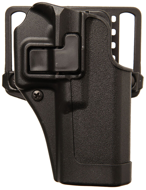 Blackhawk 410530BKR Serpa CQC  OWB Size 30 Matte Black Polymer Belt Loop/Paddle Compatible w/Glock 29/30/39 Right Hand