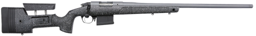 Bergara Rifles BPR20300MC Premier HMR Pro 300 Win Mag 5+1 26" Threaded Barrel Tactical Gray Cerakote, Black w/Gray Fleck Stock