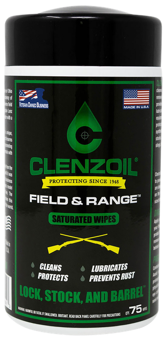 Clenzoil 2243 Field & Range  Wipes 50 Count