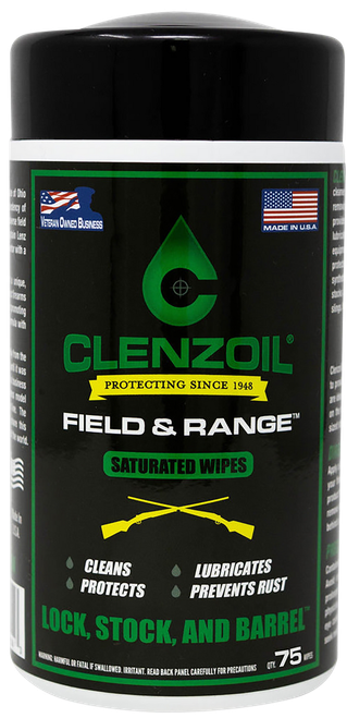 Clenzoil 2243 Field & Range  Wipes 50 Count