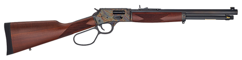 Henry H012GMRCC Big Boy Side Gate Full Size 38 Special/357 Mag 7+1 16.50" Blued Octagon Barrel, Color Case Hardened Steel Receiver, American Walnut Stock Right Hand