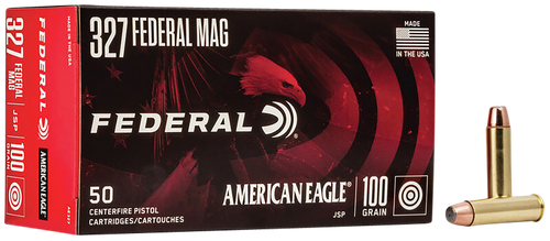 Federal AE327 American Eagle Handgun 327FederalMag 100gr Soft Point 50 Per Box/20 Case