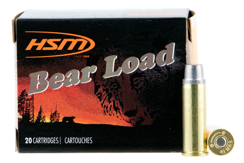 HSM 414N20 Bear Load  41 Rem Mag 230 gr Semi Wadcutter 20 Per Box/ 20 Case