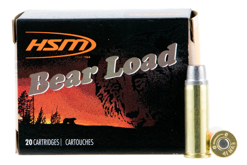 HSM 414N20 Bear Load  41 Rem Mag 230 gr Semi Wadcutter 20 Per Box/ 20 Case