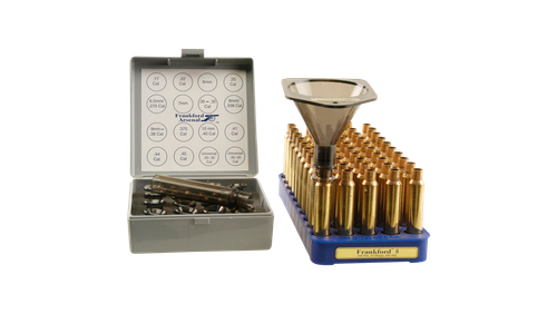 Frankford Arsenal 1136021 Powder Funnel Kit  Multi-Caliber Aluminum Rifle/Handgun Firearm