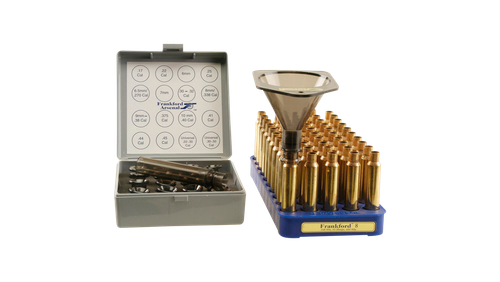 Frankford Arsenal 1136021 Powder Funnel Kit  Multi-Caliber Aluminum Rifle/Handgun Firearm