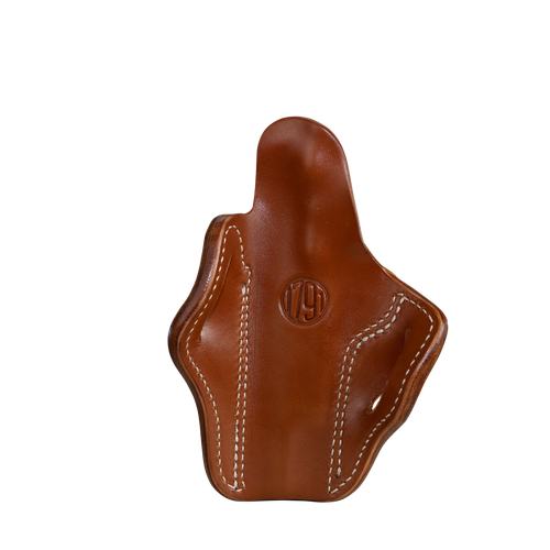 1791 Gunleather ORBH1CBRR BH1 Optic Ready OWB 01 Classic Brown Leather Belt Slide Fits 5" 1911 Right Hand
