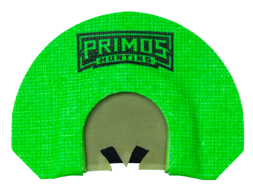 Primos PS1264 The Karen  Diaphragm Call Triple Reed Turkey Hen Sounds Attracts Turkey Green Plastic