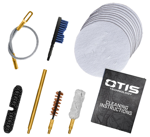 Otis FG7019MM Patriot Cleaning Kit 9mm Pistol/15 Pieces Yellow Plastic Box Case
