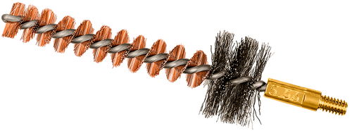 Otis FG367HT Chamber Brush  5.56mm Rifle #8-32 Thread 1" Bronze/Steel Bristles
