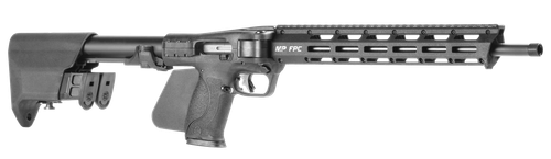Smith & Wesson 14528 M&P FPC *CA Compliant 10mm Auto 10+1 16.25" Black Oxide Barrel, Black Anodized Aluminum Receiver w/Picatinny Rail, M-LOK Handguard, Side Folding w/Mag Storage Black Polymer Stock