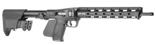 Smith & Wesson 14528 M&P FPC *CA Compliant 10mm Auto 10+1 16.25" Black Oxide Barrel, Black Anodized Aluminum Receiver w/Picatinny Rail, M-LOK Handguard, Side Folding w/Mag Storage Black Polymer Stock