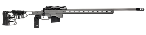 Savage Arms 57561 110 Elite Precision 300 PRC 30" 5+1 Matte Black/ Gray Cerakote/Black Polymer/Optic Ready *Self timing taper aligned muzzlebrake (Short Action Calibers Only)