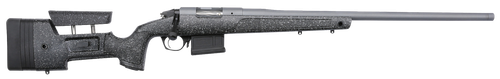 Bergara Rifles BPR2065PRC Premier HMR Pro 6.5 PRC 2+1 26" Threaded Barrel, Tactical Gray Cerakote, Black with Gray Fleck Stock