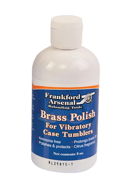 Frankford Arsenal 887335 Quick-N-Ez Brass Polish 8 oz Squeeze Bottle