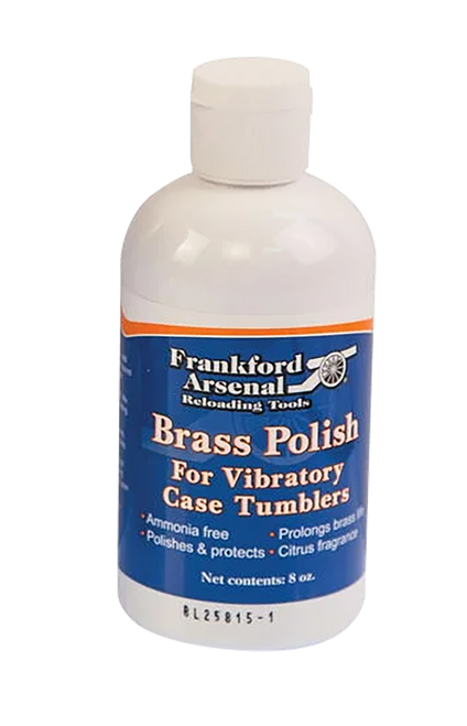 Frankford Arsenal 887335 Quick-N-Ez Brass Polish 8 oz Squeeze Bottle