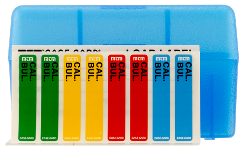 MTM Case-Gard RS5024 Case-Gard R-50 Multi-Caliber Clear Blue Polypropylene 50rd