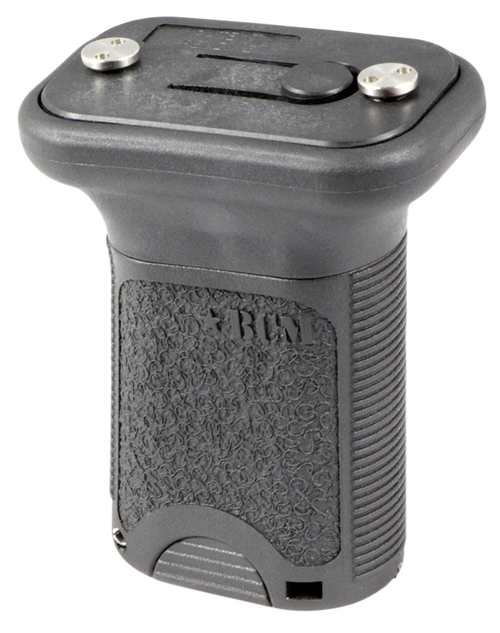 BCM VGSKMBLK BCMGunfighter Short Vertical Grip Made of Polymer With Black Aggressive Textured Finish with Storage Compartment for Keymod Rail