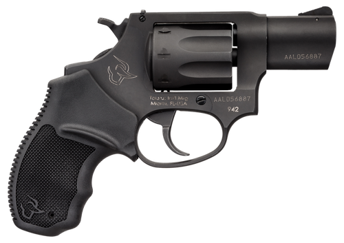 Taurus 2-942021 942  22 LR 8rd 2" Barrel, Overall Matte Black Finish Steel & Finger Grooved Black Polymer Grip